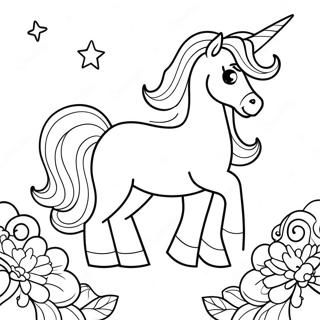 Unicorn Princess Coloring Page | Unicorn Princess coloring page