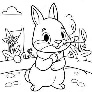 Peter Rabbit Coloring Page | Peter coloring page