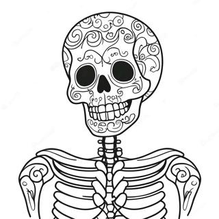 Label the Skeleton Coloring Page | Label the Skeleton coloring page
