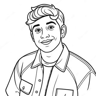 Faze Rug Coloring Page | Faze Rug coloring page
