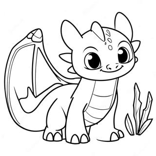 Toothless Coloring Page | Toothless and Stitch coloring page
