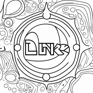 Blink 182 Logo Coloring Page | Blink 182 coloring page