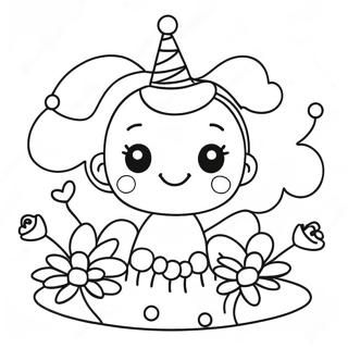 Happy Birthday Mom Coloring Page | Happy Birthday Mom coloring page