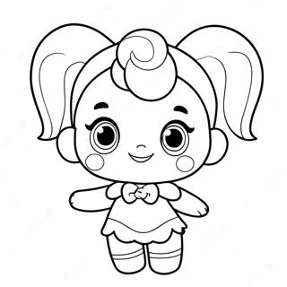 Cute LOL Surprise Characters Coloring Page | LOL Surprise coloring page