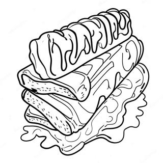 Snickers Bar Coloring Page | Snickers coloring page