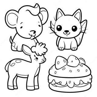Knippen Kleurplaten
