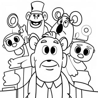 Flushed Away Coloring Pages