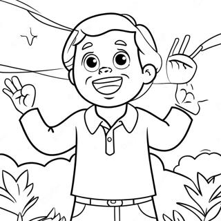 Joyful Jehovah Coloring Page | Jehovah coloring page