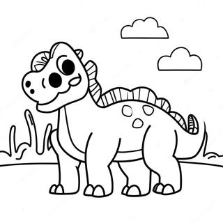 Dino Schweinchen Roblox Ausmalbild | Dino Schwein Roblox Ausmalbild