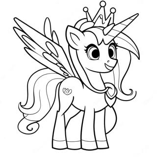 Princess Cadance Coloring Page | Princess Cadance coloring page