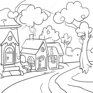 Rhyme Time Town Coloring Page | Rhyme Time Town coloring page