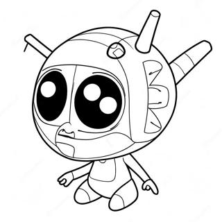 Invader Zim Coloring Page | Invader Zim coloring page