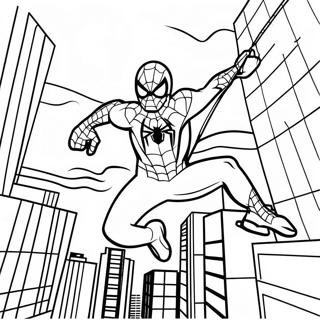 Spiderman Tom Holland Pagine da Colorare