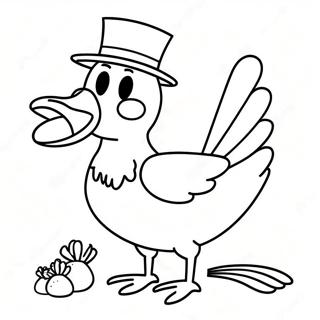 Mother Goose Coloring Page | Mother Goose coloring page