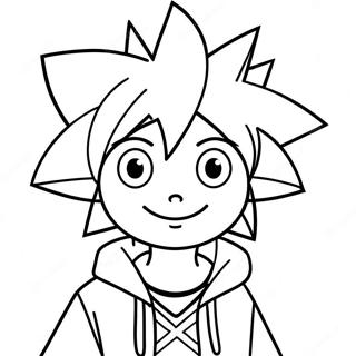 Sora Coloring Page | Sora coloring page