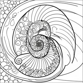Colorful Fibonacci Sequence Coloring Page | Fibonacci coloring page