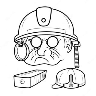 Safety First Coloring Page | Safety coloring page