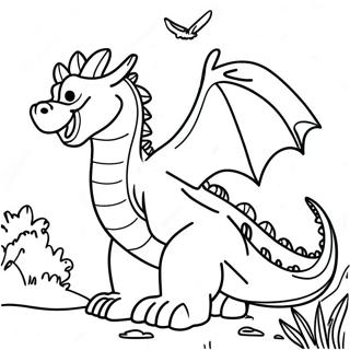 Pete's Dragon Coloring Page | Pete's Dragon coloring page