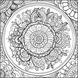Adult Mandala Coloring Page | Adults Images coloring page