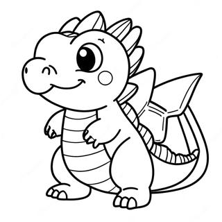 Totodile Coloring Page | Totodile coloring page