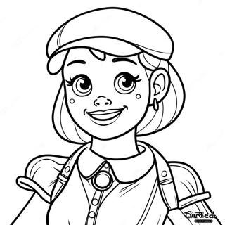 Jessie Van Disney Channel Kleurplaten