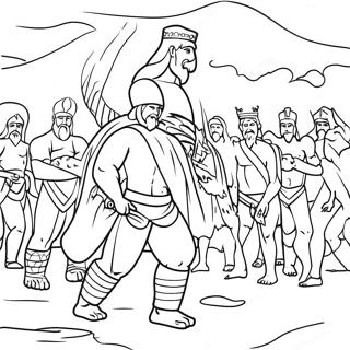 Nebukadnezars Traum Ausmalbild | Nebukadnezar Traum Ausmalbild