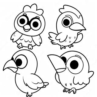 Bird For Adults Coloring Pages