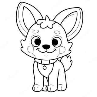 Lolbit Coloring Page | Lolbit coloring page