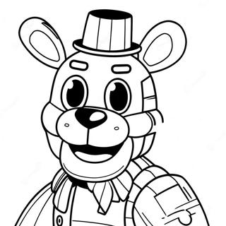 Fnaf Lefty Páginas para Colorear