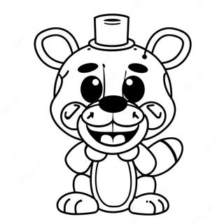 Fnaf Lefty Páginas para Colorear