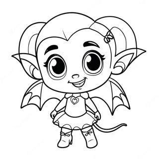 Vampirina Coloring Page | Vampirina coloring page