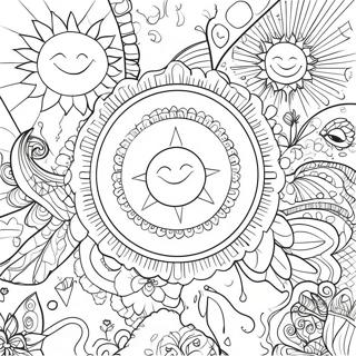 Manifestation Affirmation Coloring Page | The Manifestation coloring page