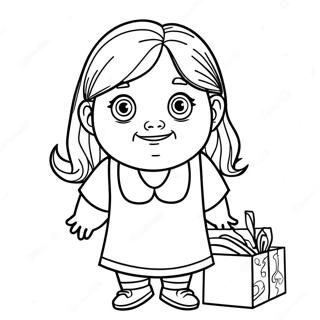 Matilda Coloring Page | Matilda coloring page
