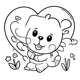 I Love Coloring Pages for Kids | I Love coloring page