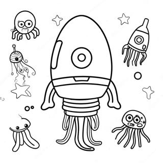 Plankton Coloring Page | Plankton coloring page