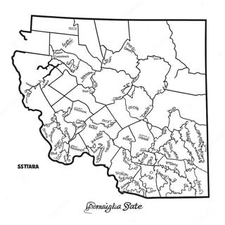 Pennsylvania State Outline Coloring Page | Pennsylvania coloring page