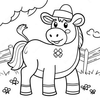 Old MacDonald Coloring Page | Old MacDonald coloring page