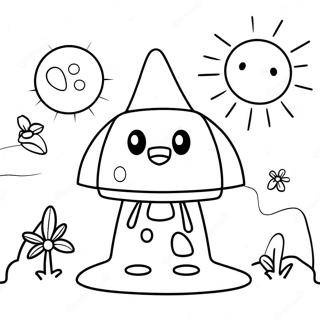 Pikuniku Coloring Page | Pikuniku coloring page