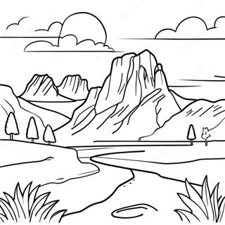 Wyoming Coloring Pages