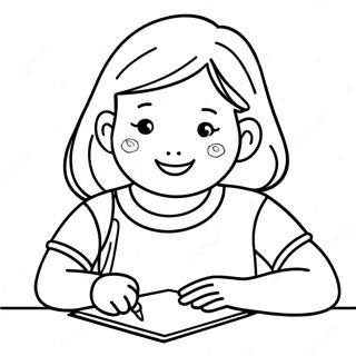 School Rules Coloring Pages