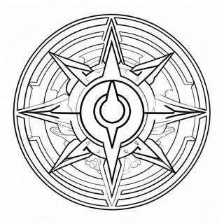Destiny 2 Logo Coloring Page | Destiny 2 coloring page