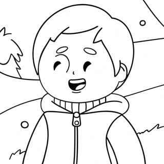Butters South Park målarbok | Butters South Park målarbild