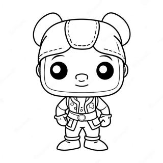 Funko Pop Disney Coloring Page | Funko Pop Disney coloring page