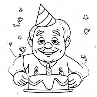 Happy Birthday Papa Coloring Page | Happy Birthday Papa coloring page