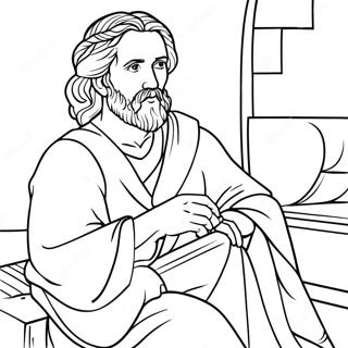 Elisha Coloring Page | Elisha coloring page