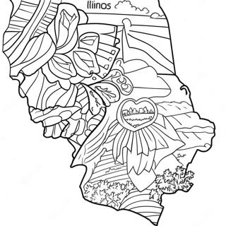 Illinois Värityskuvat