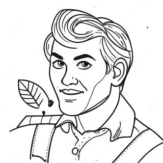 Jazza Drawing Fun Coloring Page | Jazza coloring page