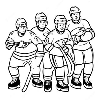 Mighty Ducks Coloring Pages