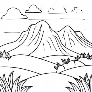 Land Coloring Pages