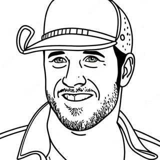 Luke Bryan Coloring Page | Luke Bryan coloring page